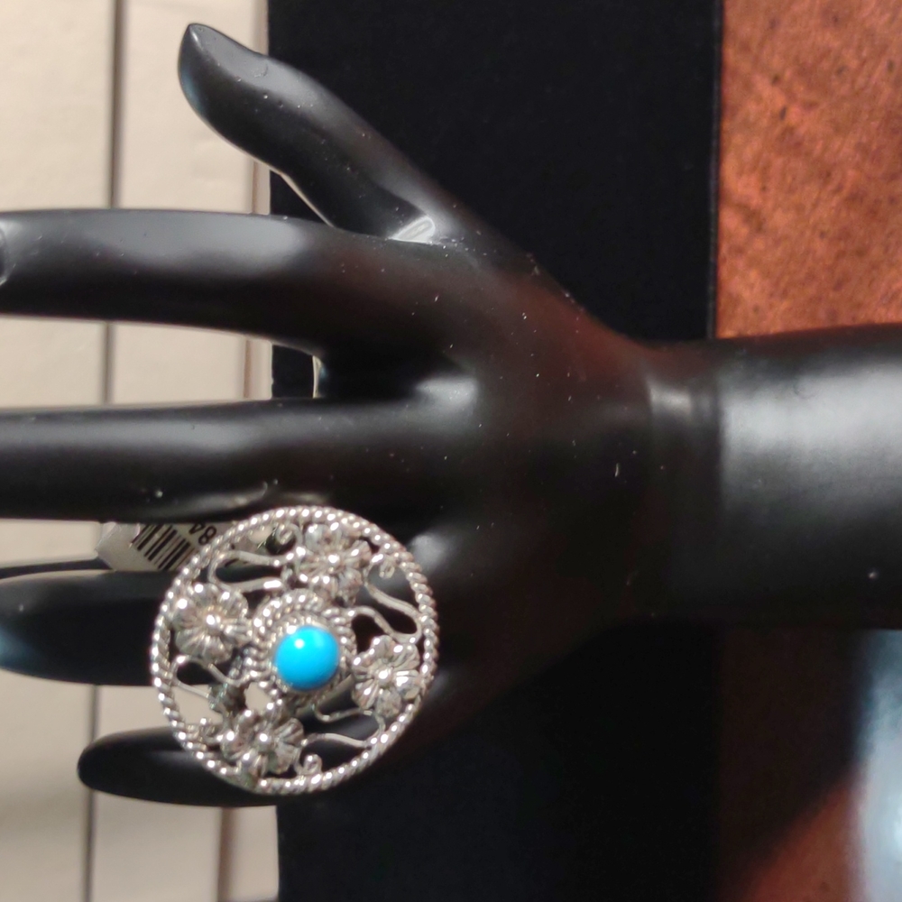 Belly Legacy Collection Arizona Sleeping Beauty turquoise sterling silver ring